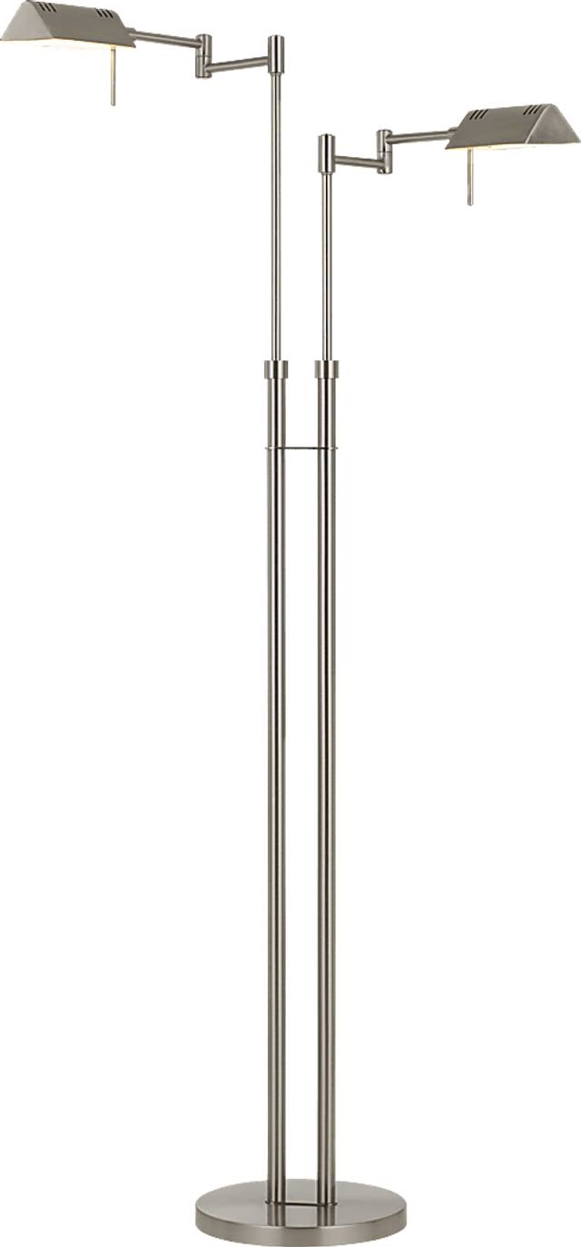 Kimsaw Silver Floor Lamp - Thumbnail - Image 1