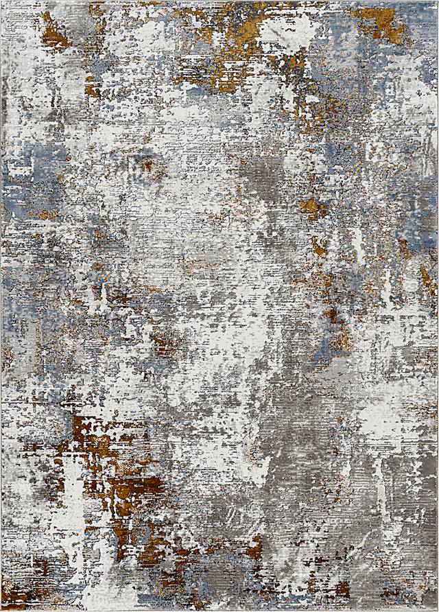 Kinaso Gray 5'3 x 7'3 Rug - Thumbnail - Image 1