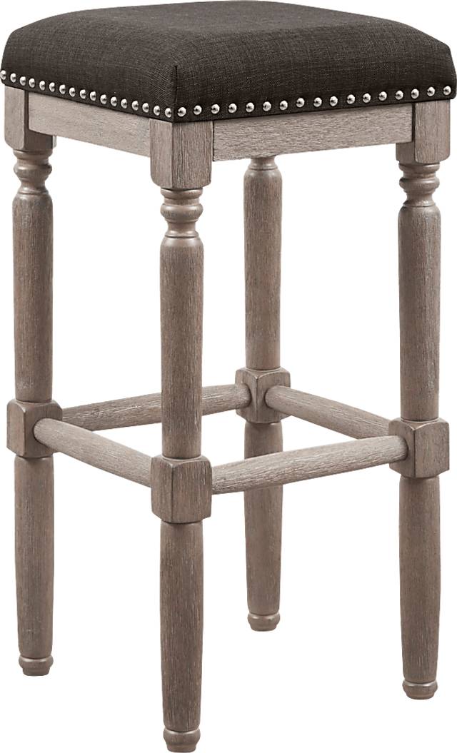 Kincheon Gray Barstool, Set of 2 - Thumbnail - Image 3