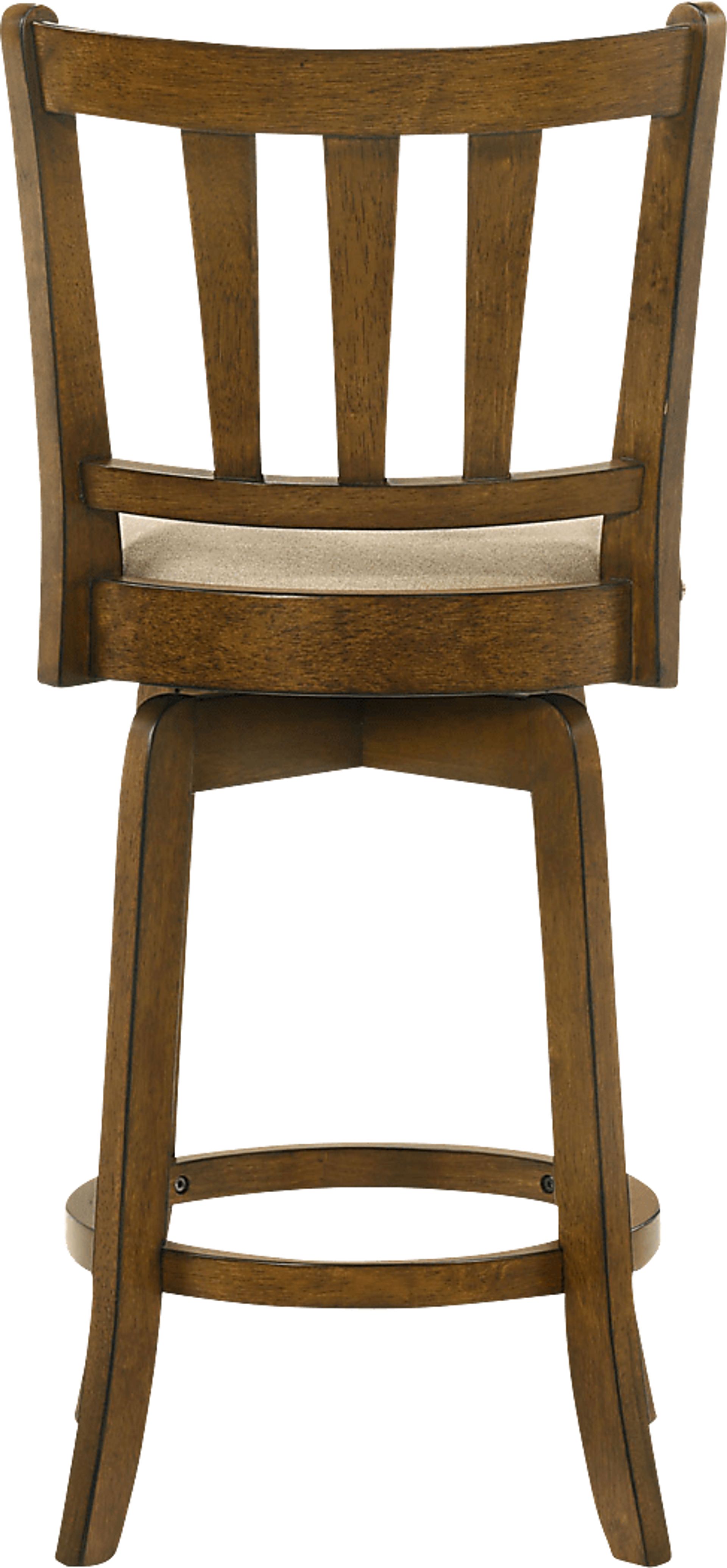 Kindersby Cream Swivel Counter Height Stool - Image 7