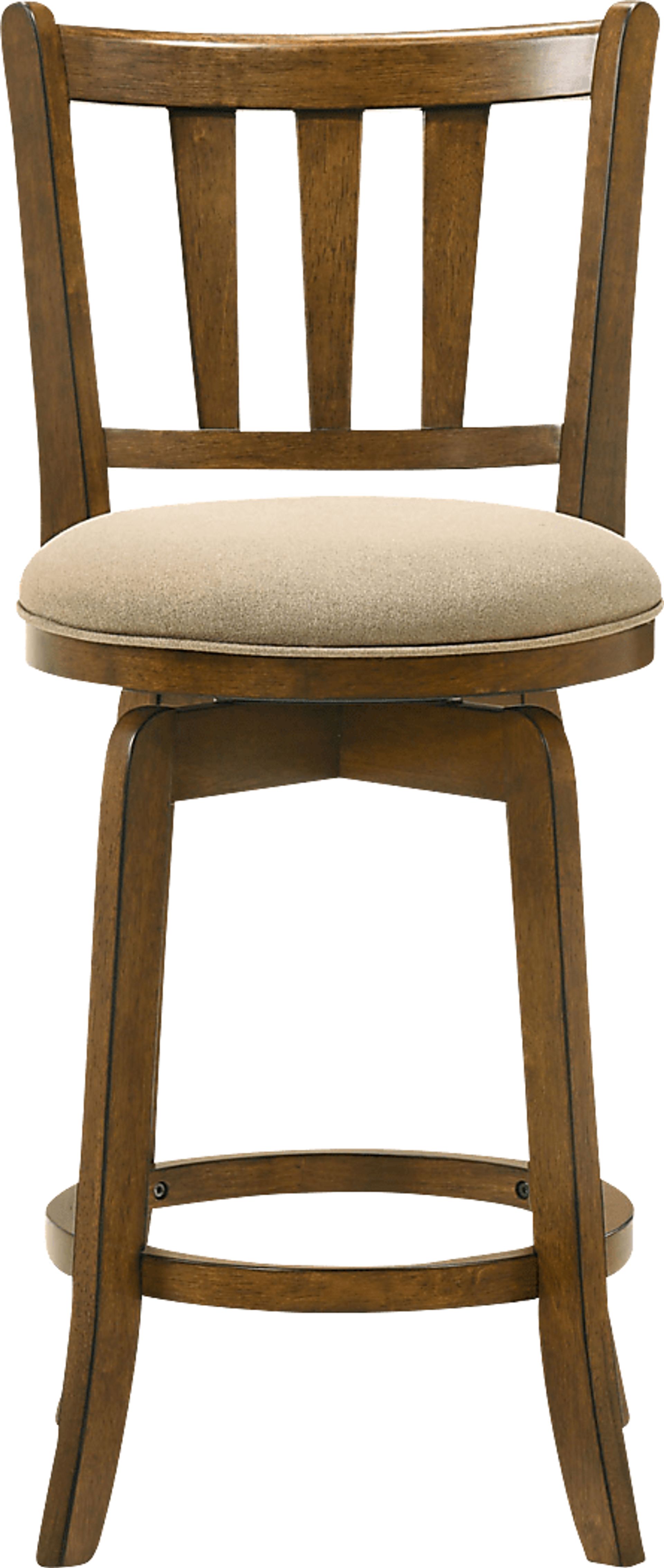Kindersby Cream Swivel Counter Height Stool - Image 8