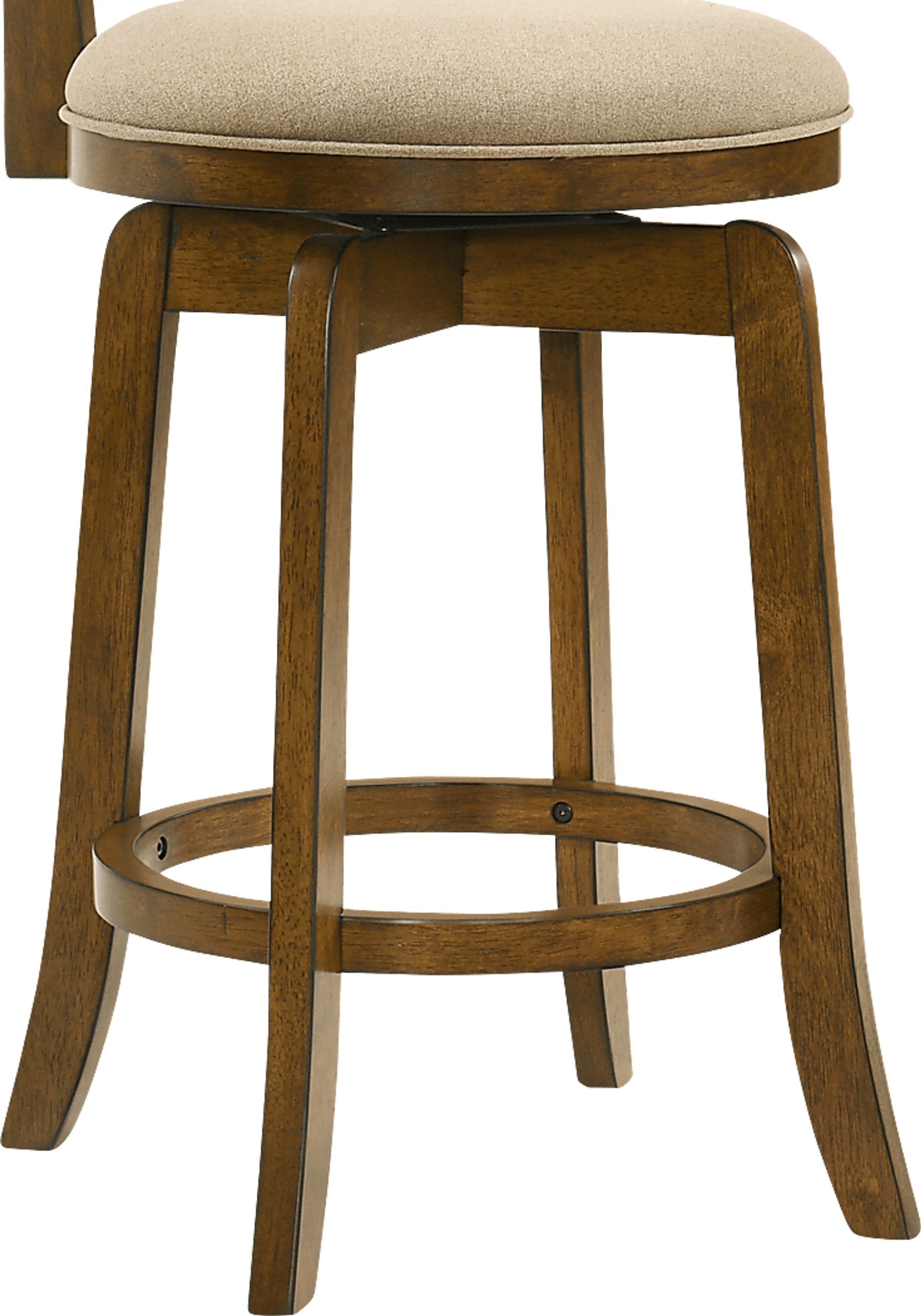 Kindersby Cream Swivel Counter Height Stool - Image 9