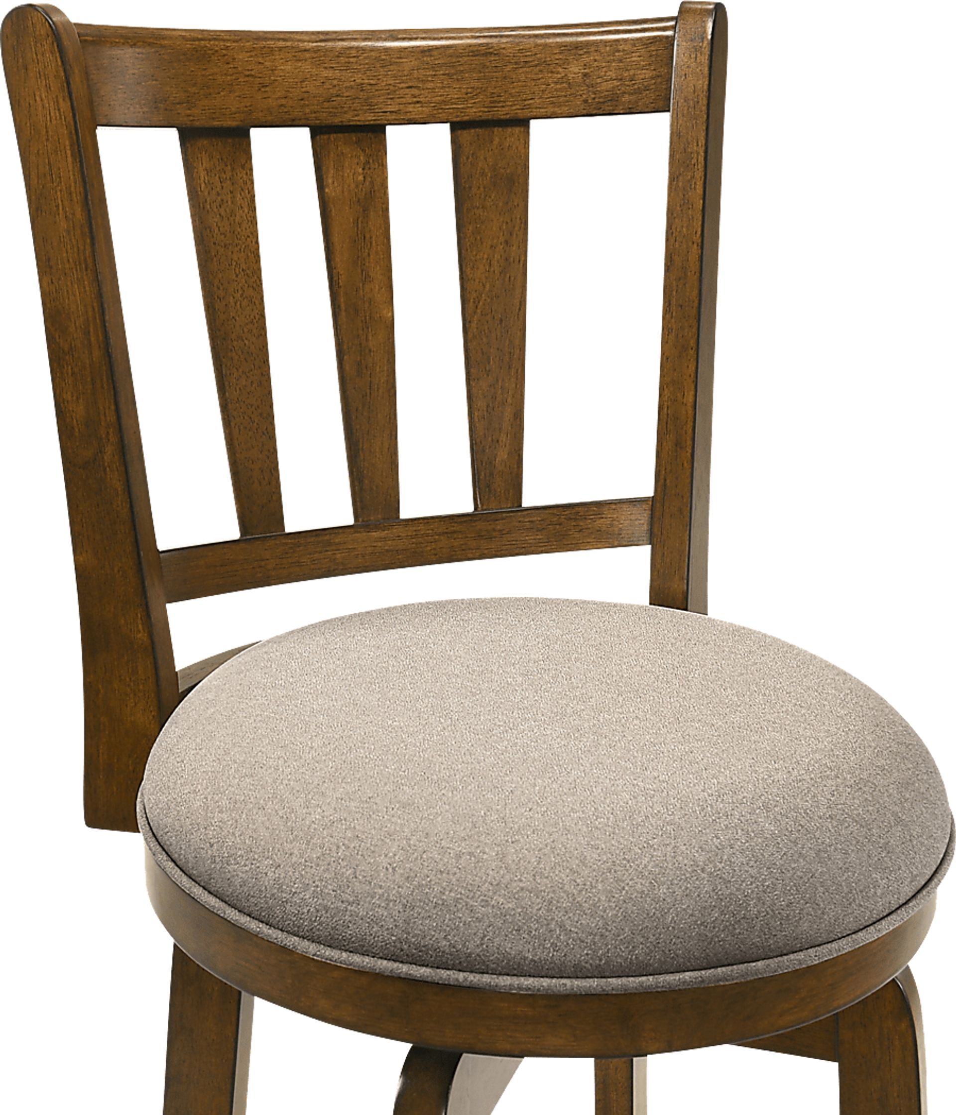 Kindersby Gray Swivel Barstool - Image 7