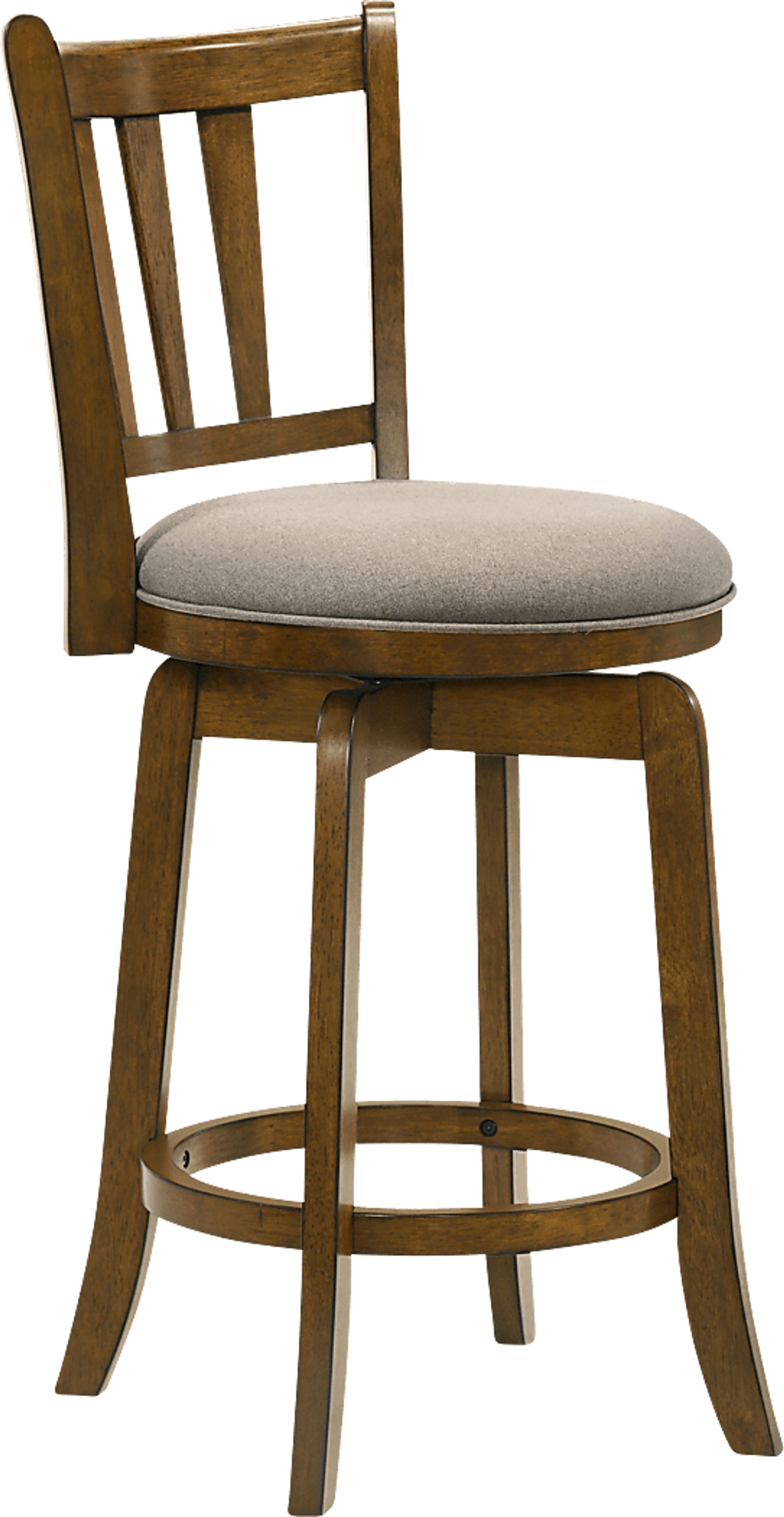 Kindersby Gray Swivel Counter Height Stool - Image 6