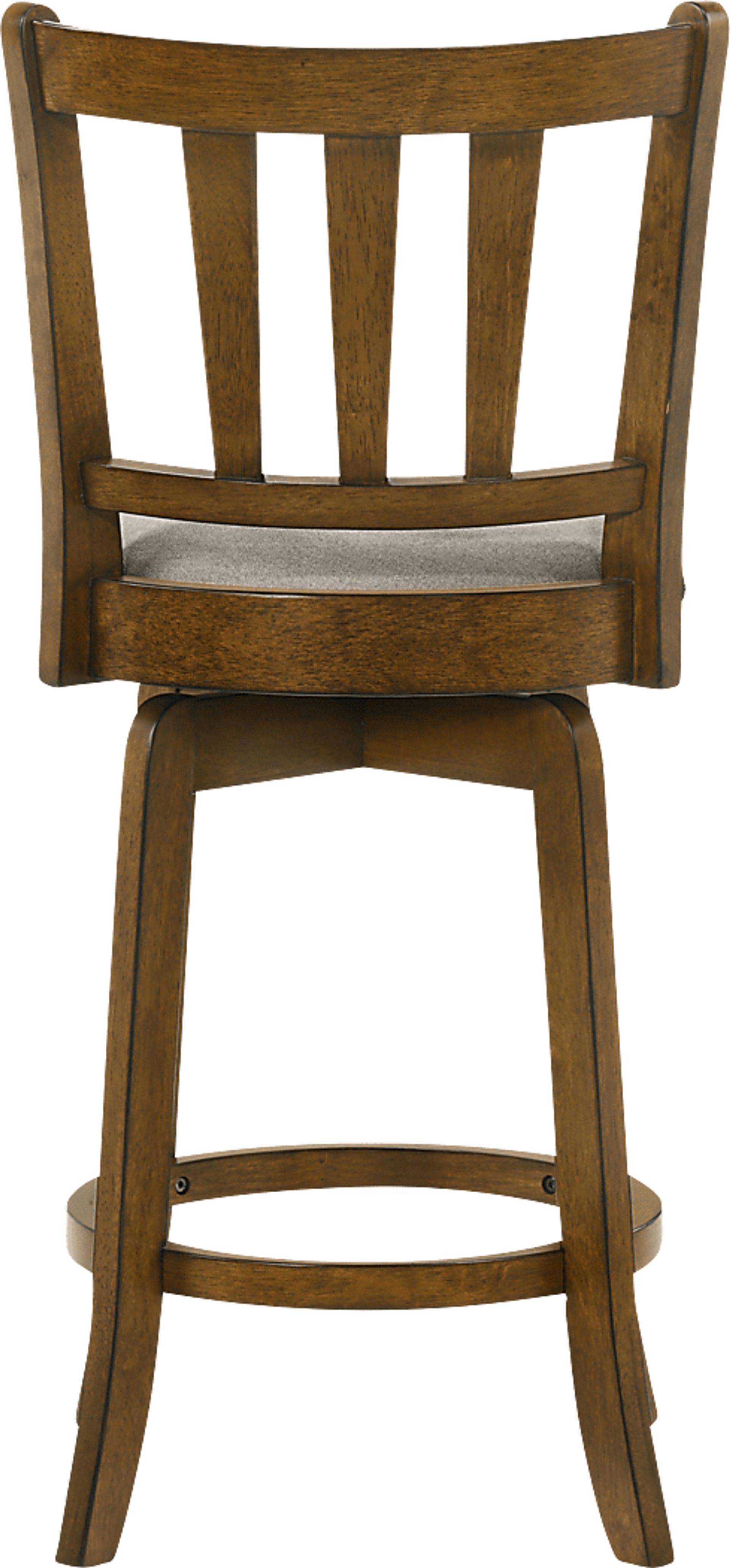 Kindersby Gray Swivel Counter Height Stool - Image 8