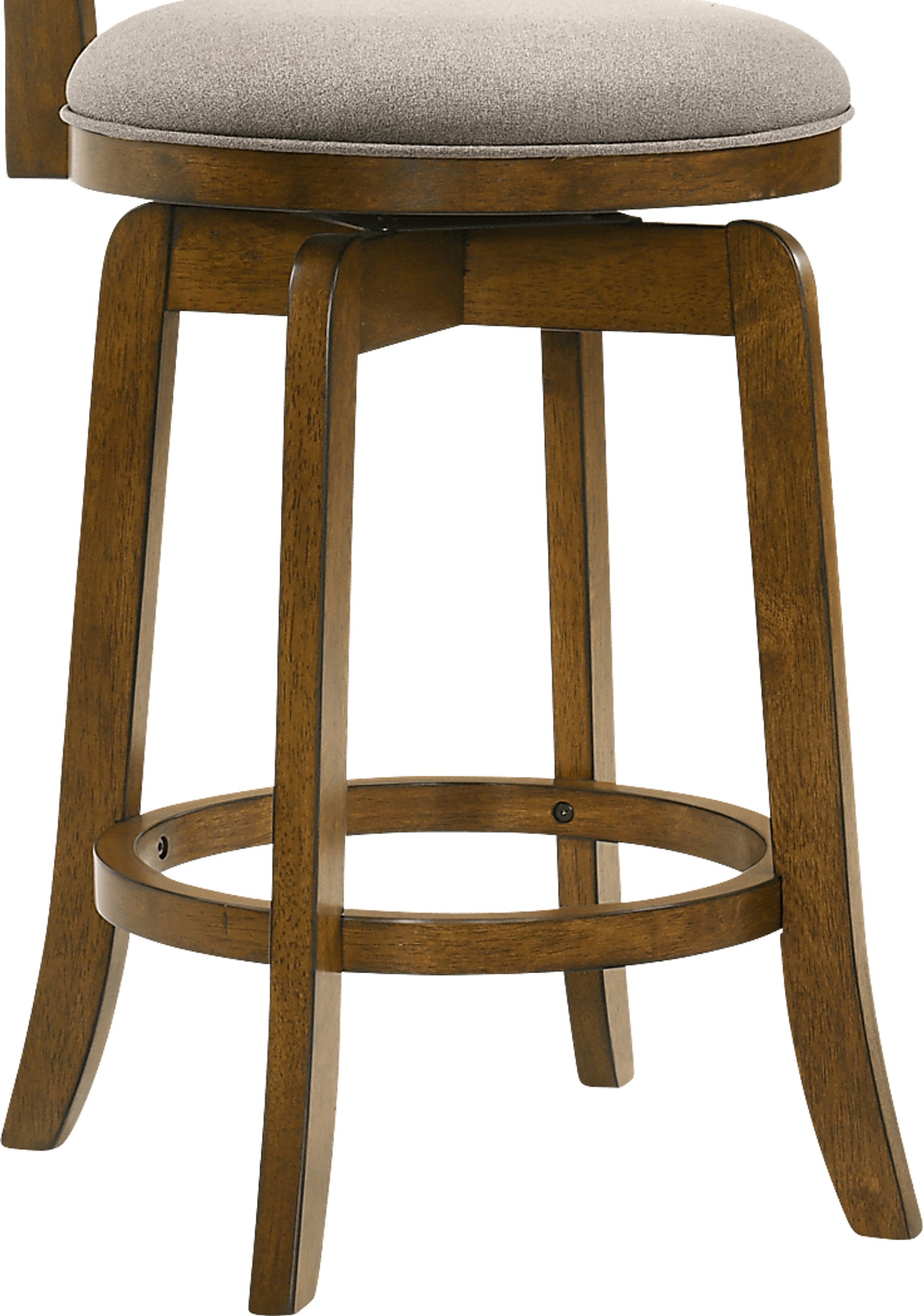 Kindersby Gray Swivel Counter Height Stool - Image 9