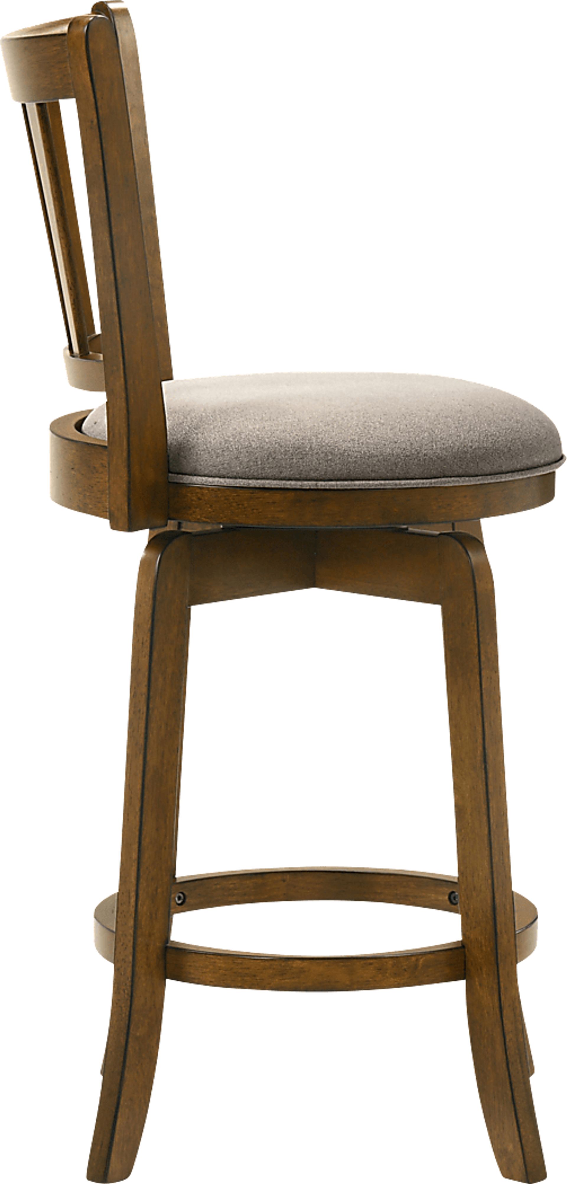 Kindersby Gray Swivel Counter Height Stool - Image 10