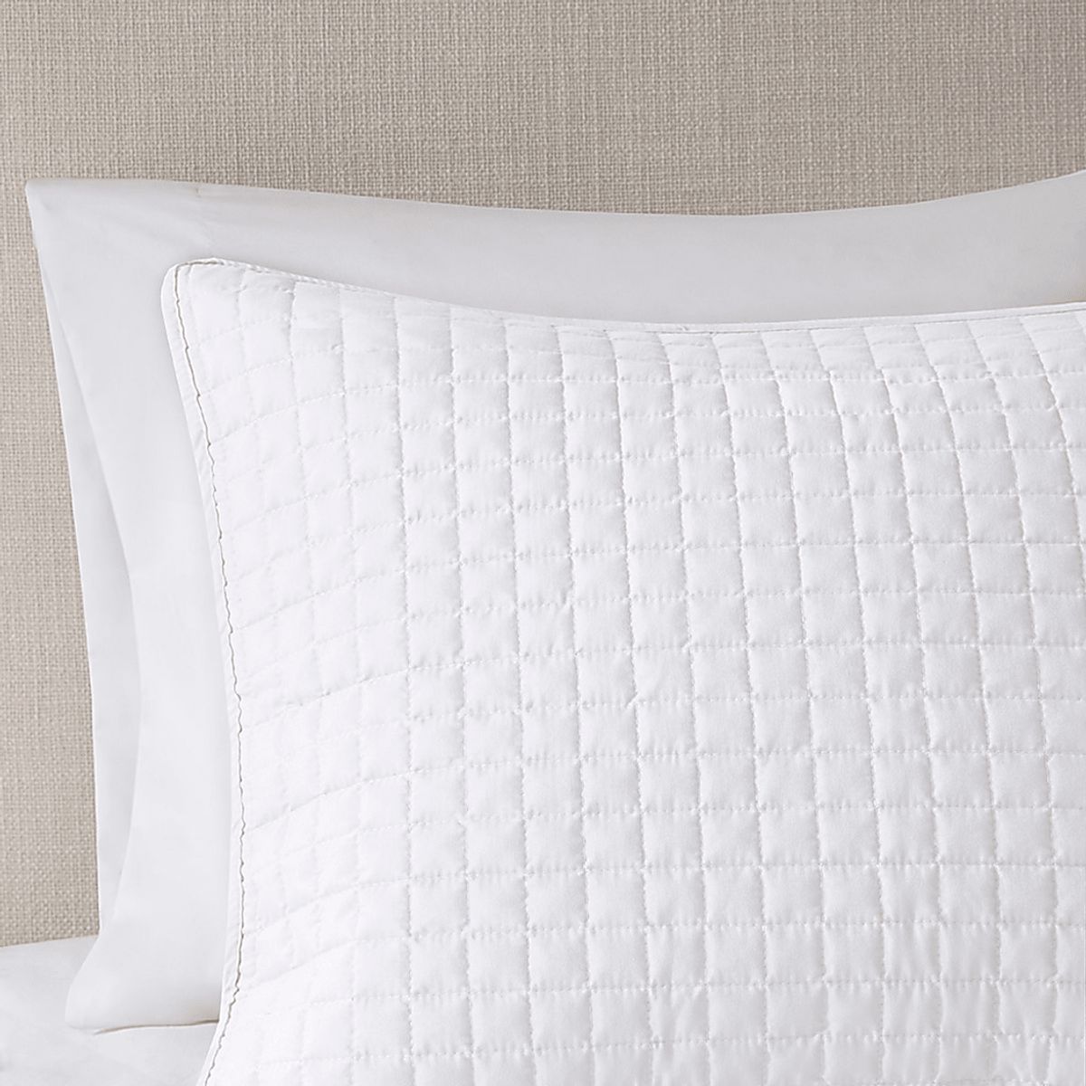 Kineton White Microfiber,Polyester Fabric,Microfiber 3 Pc Full/Queen ...