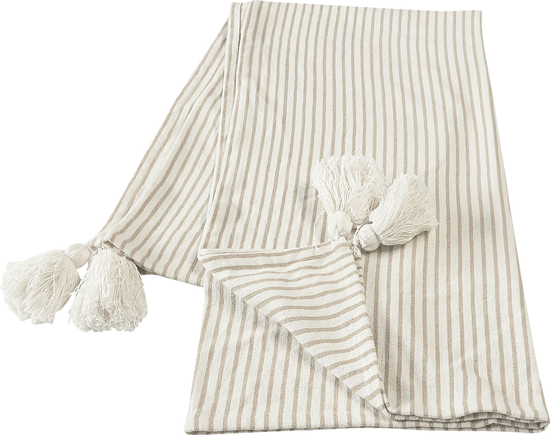 King Lane Brown Throw Blanket - Image 3