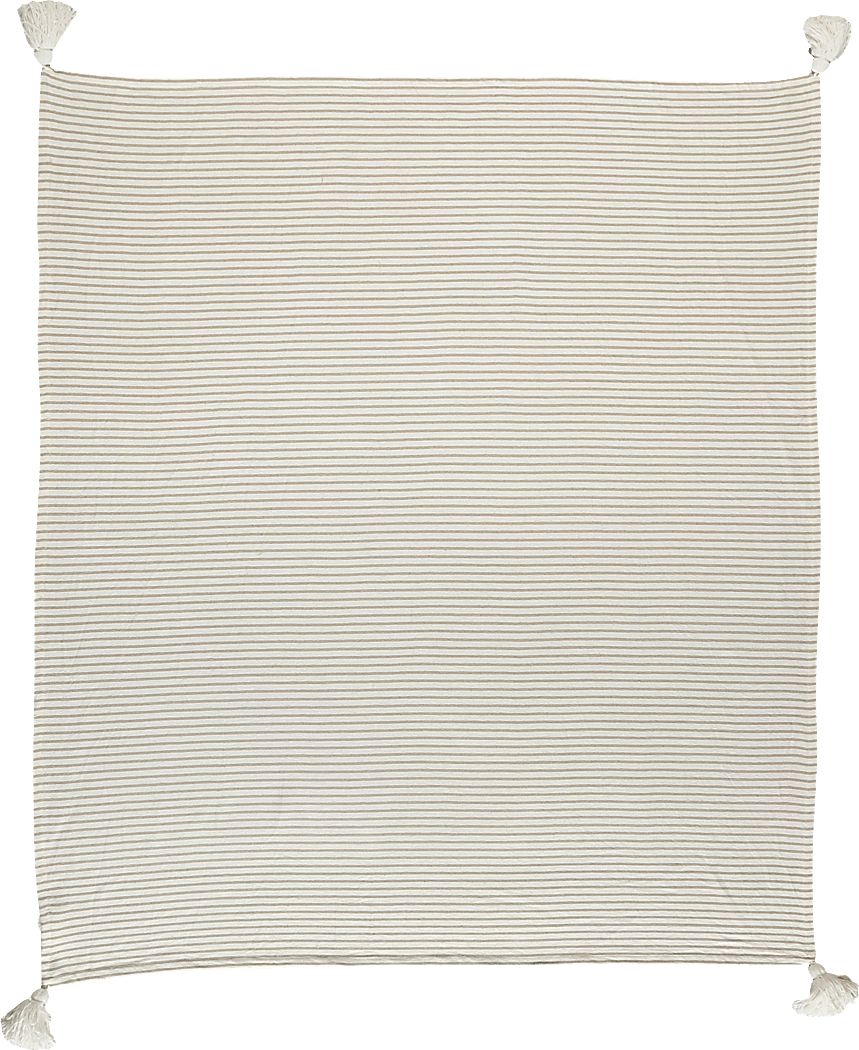 King Lane Brown Throw Blanket