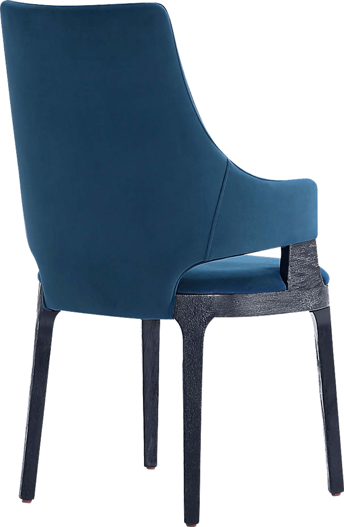 Kingery Blue Velvet Plush Arm Chair | Rooms to Go