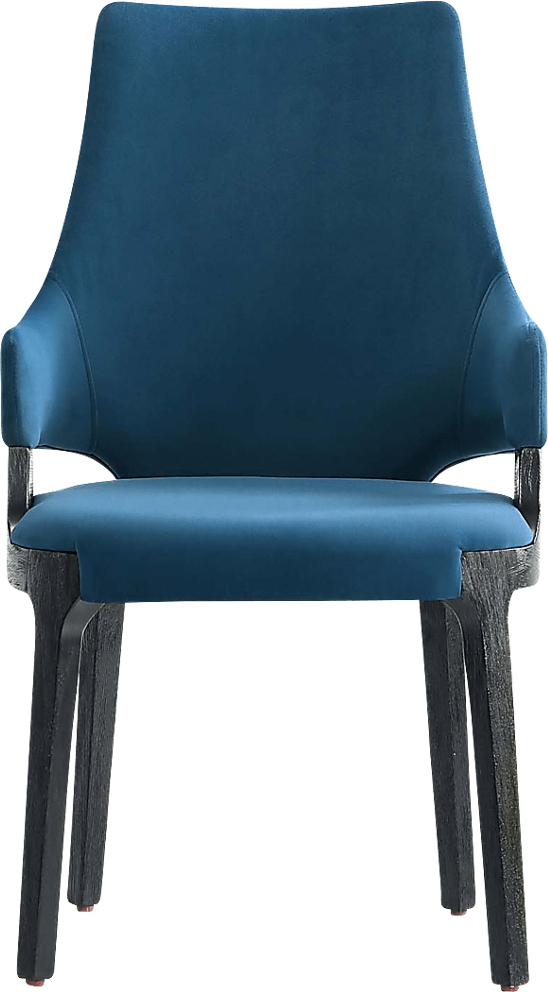 Kingery Blue Arm Chair - Image 9
