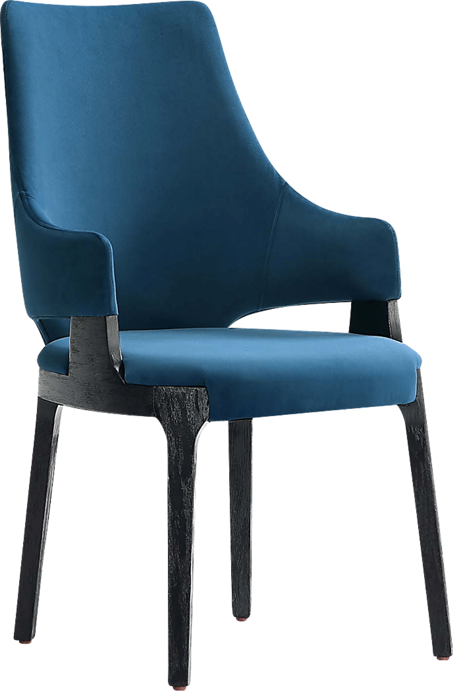 Kingery Blue Arm Chair - Image 1