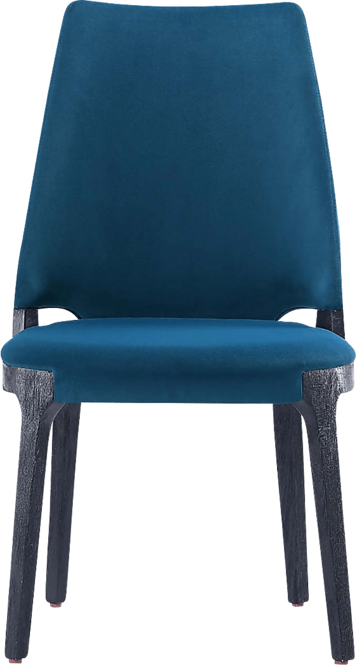 Kingery Blue Velvet Plush Dining Chair, Set Of 2 | Rooms to Go