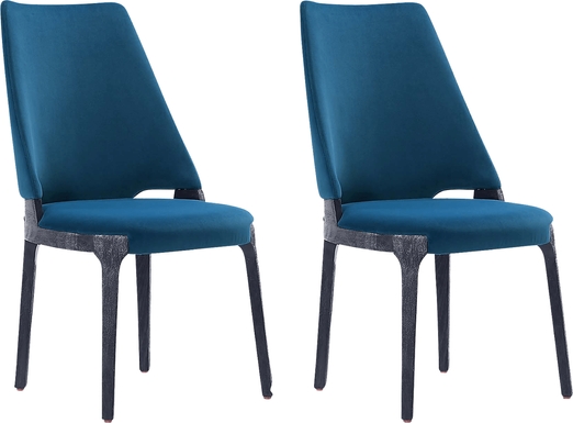 Kingery Blue Dining Chair, Set of 2