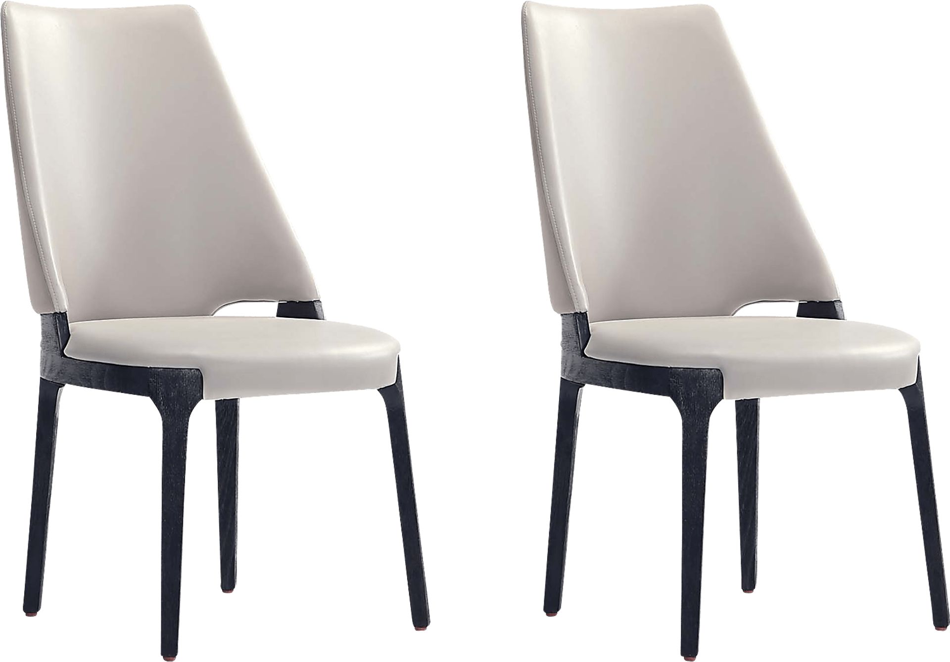Kingery Light Gray Dining Chair, Set of 2 - Image 1