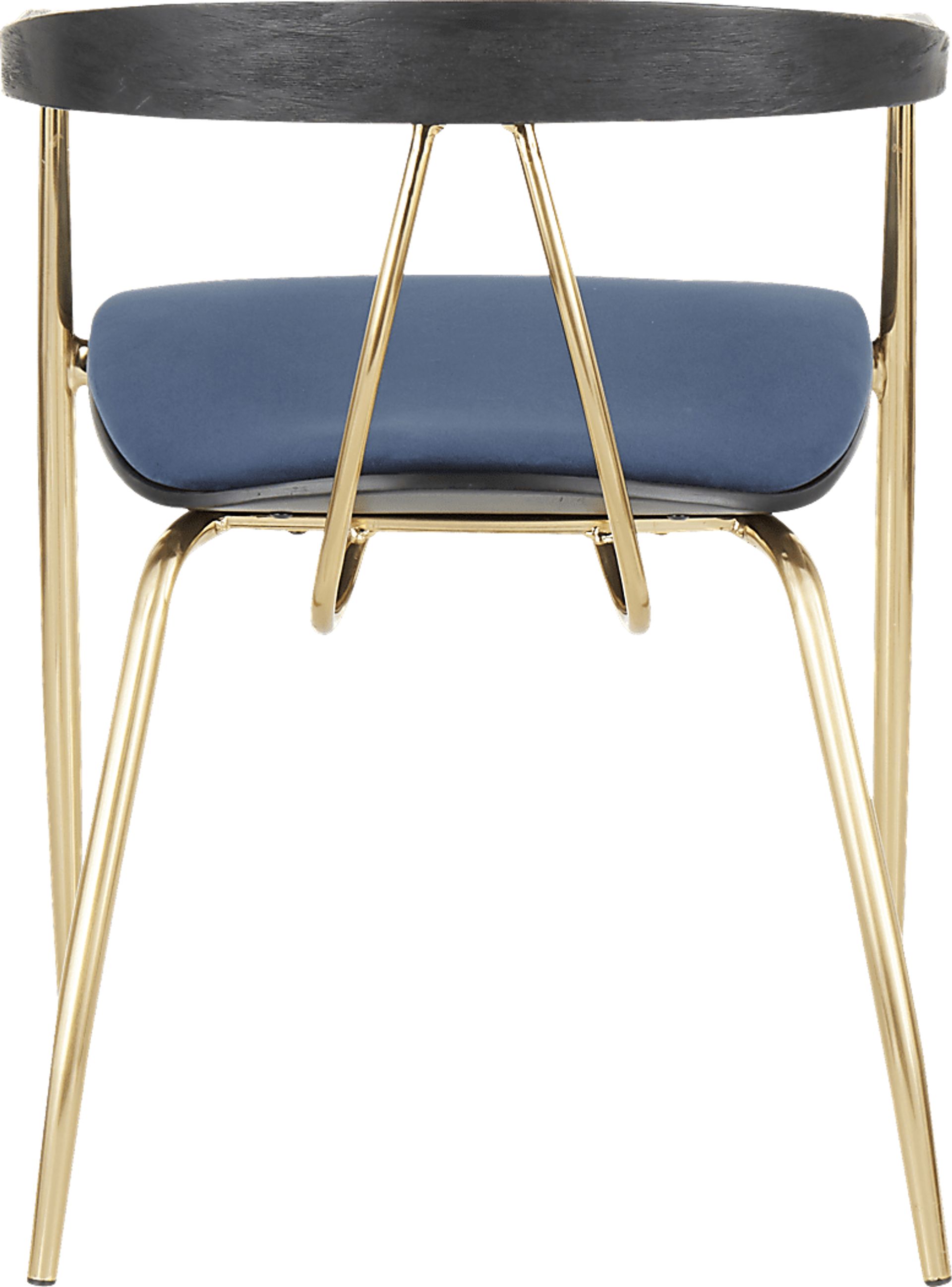 Kingrow Blue Arm Chair, Set of 2 - Image 5