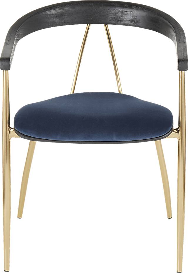 Kingrow Blue Arm Chair, Set of 2 - Thumbnail - Image 6