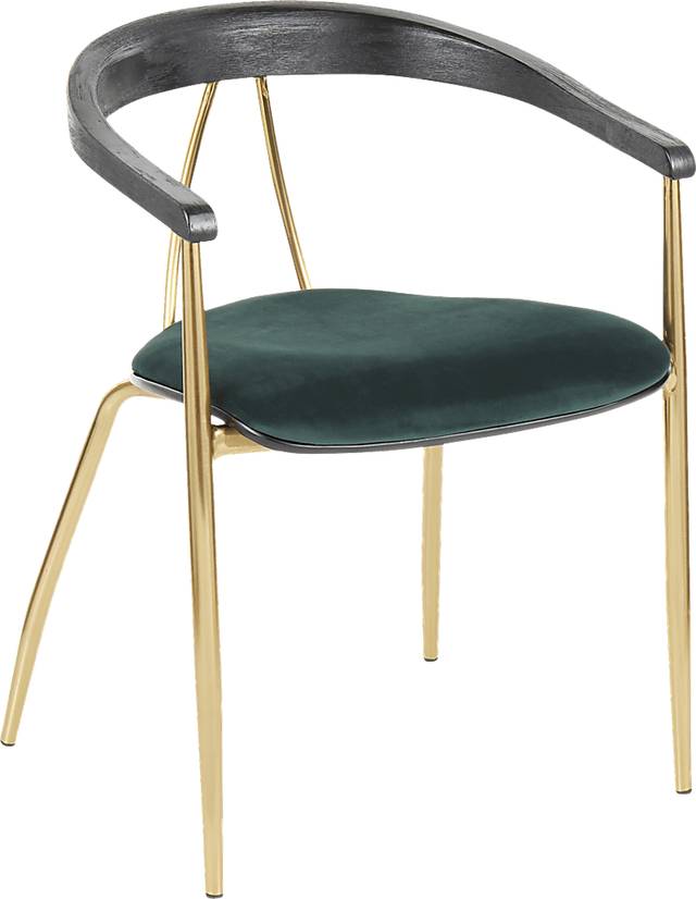 Kingrow Green Arm Chair, Set of 2 - Thumbnail - Image 2