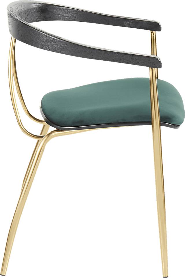Kingrow Green Arm Chair, Set of 2 - Thumbnail - Image 3