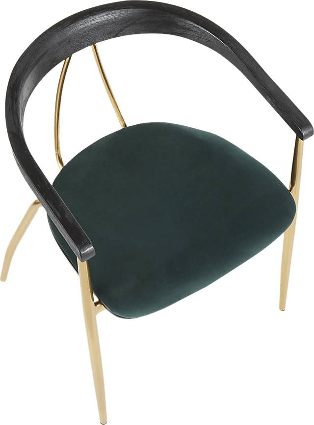 Kingrow Green Arm Chair, Set of 2 - Thumbnail - Image 7