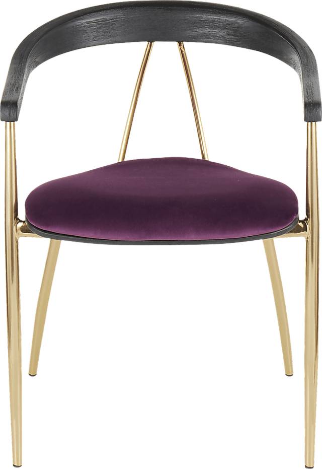 Kingrow Purple Arm Chair, Set of 2 - Thumbnail - Image 6