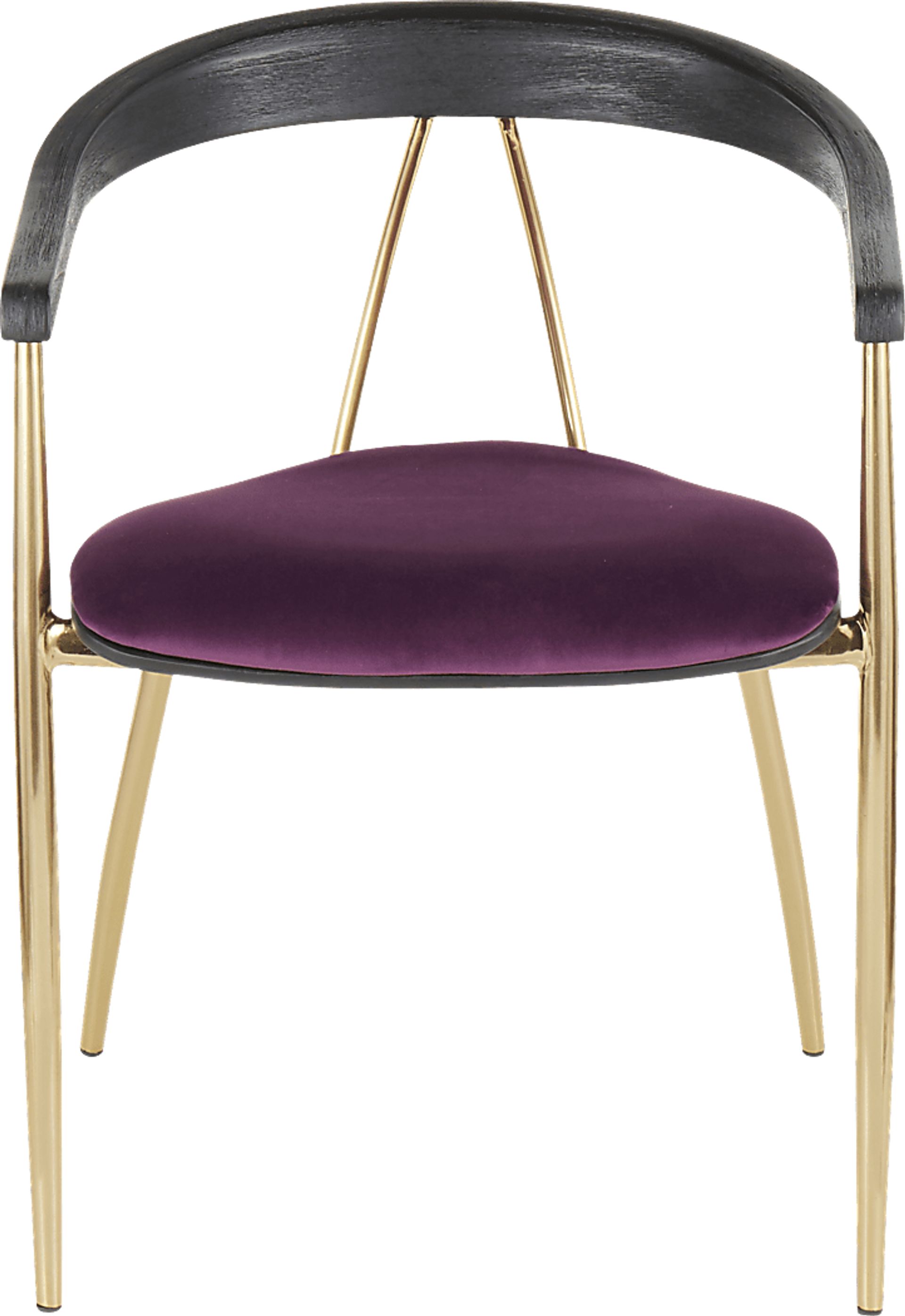Kingrow Purple Arm Chair, Set of 2 - Image 6