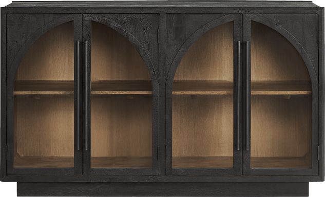 Kings Road Black Credenza