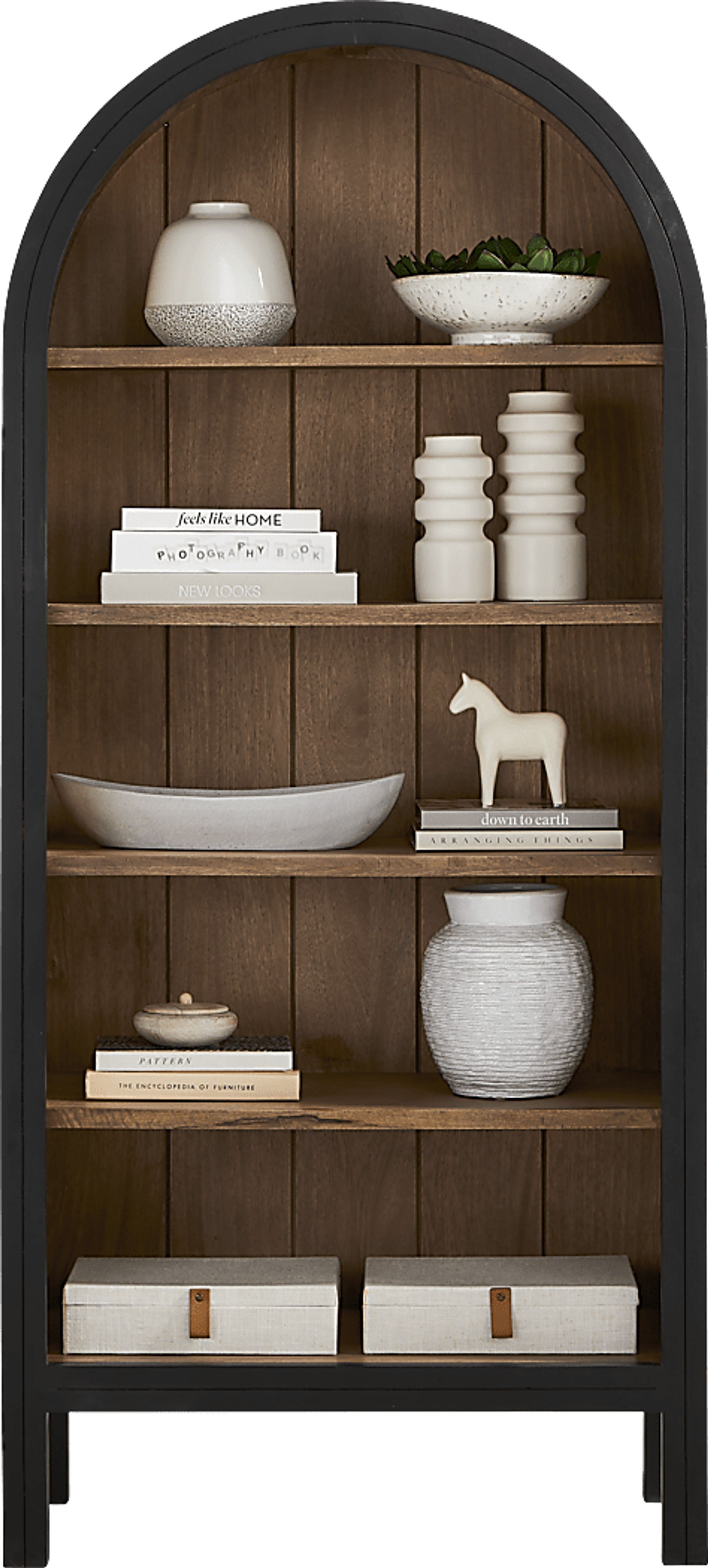 Kings Road Black Display Cabinet - Image 2