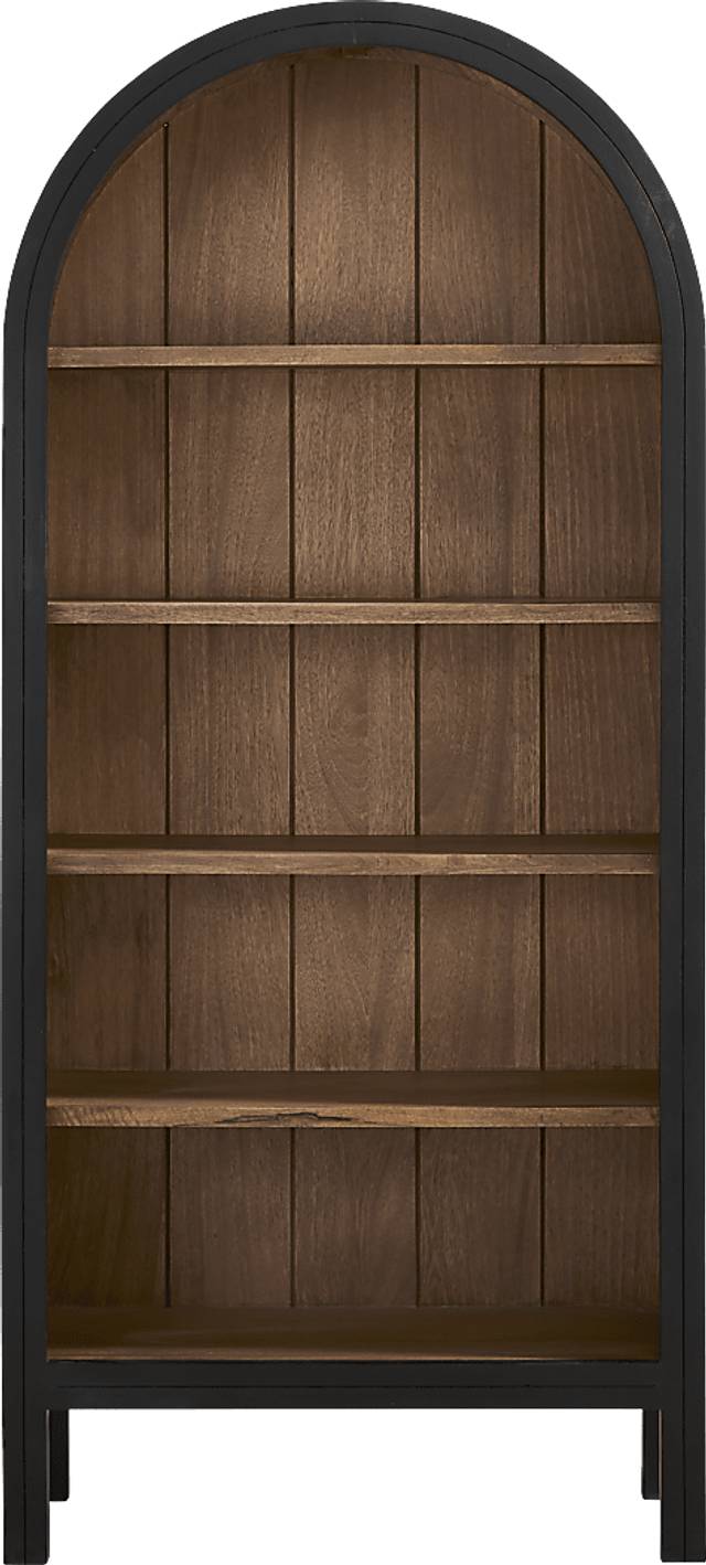 King's Road Black Display Cabinet - Thumbnail - Image 1
