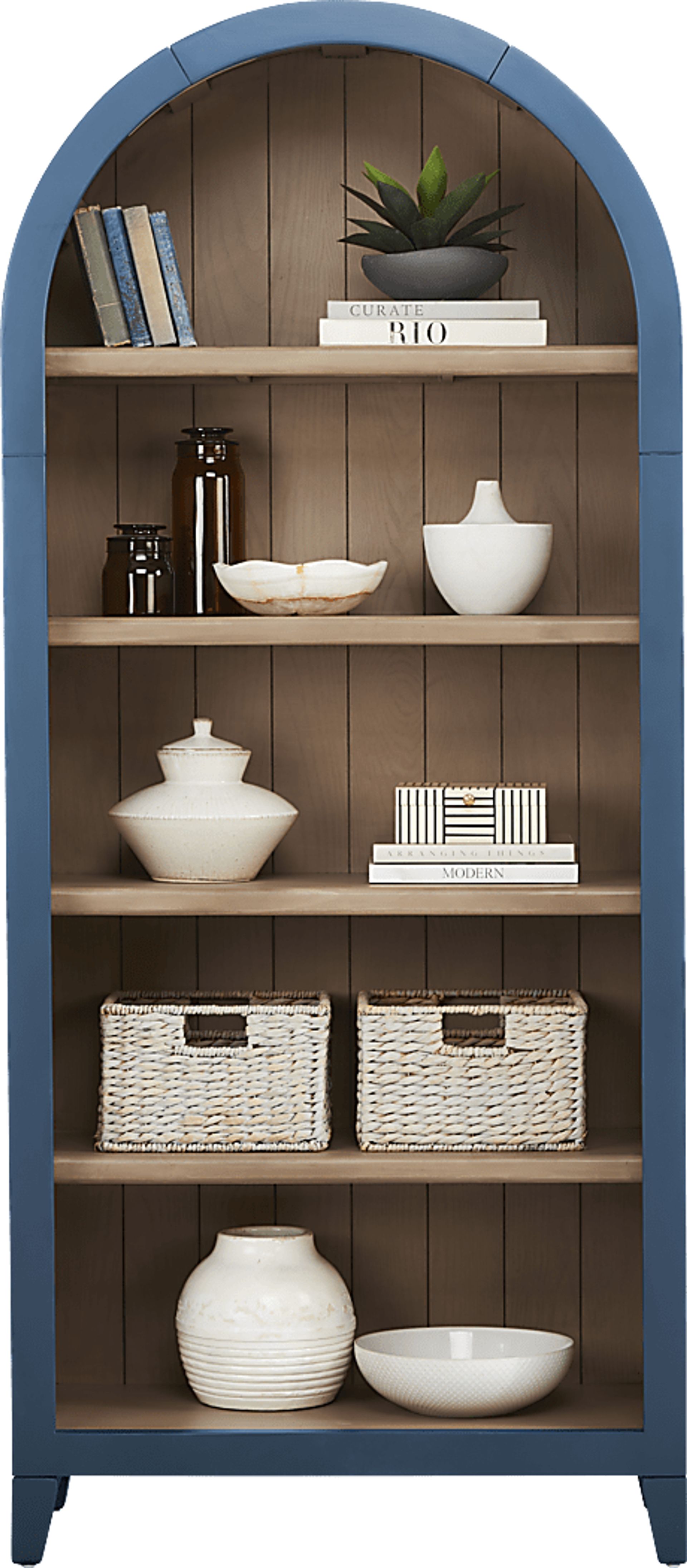 King's Road Navy Display Cabinet - Image 2