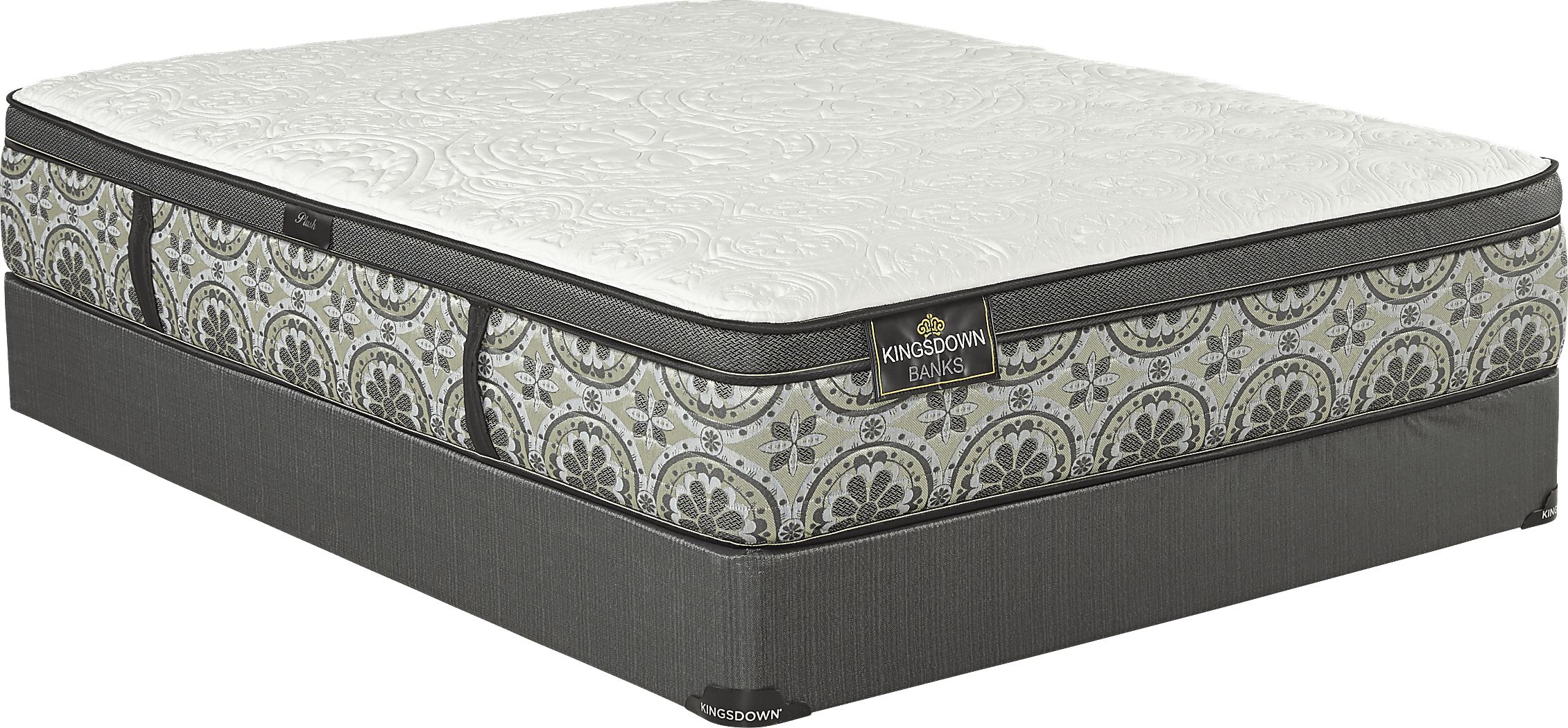 Kingsdown Banks Firm Queen Mattress Set | Rooms to Go
