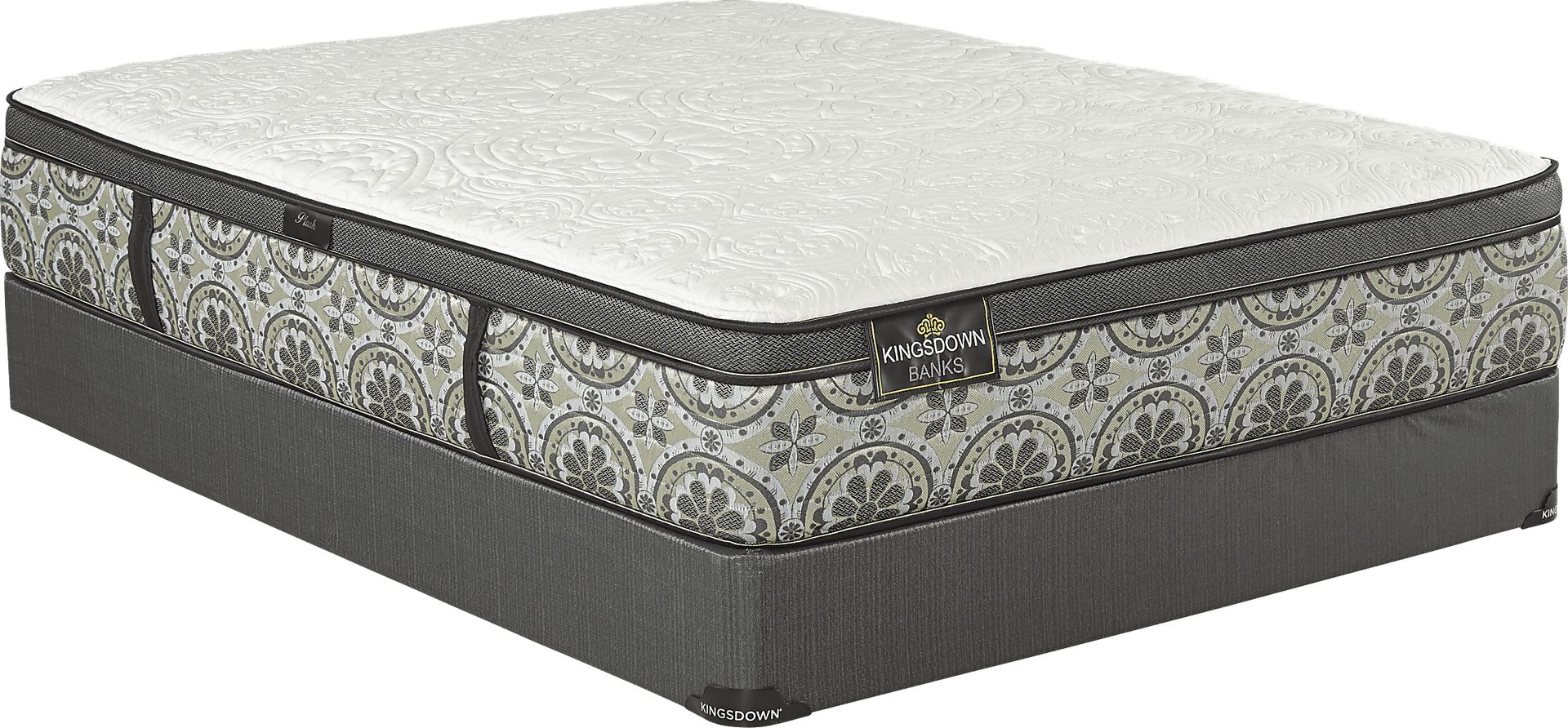 Kingsdown Banks Plush King Mattress Set - Image 1
