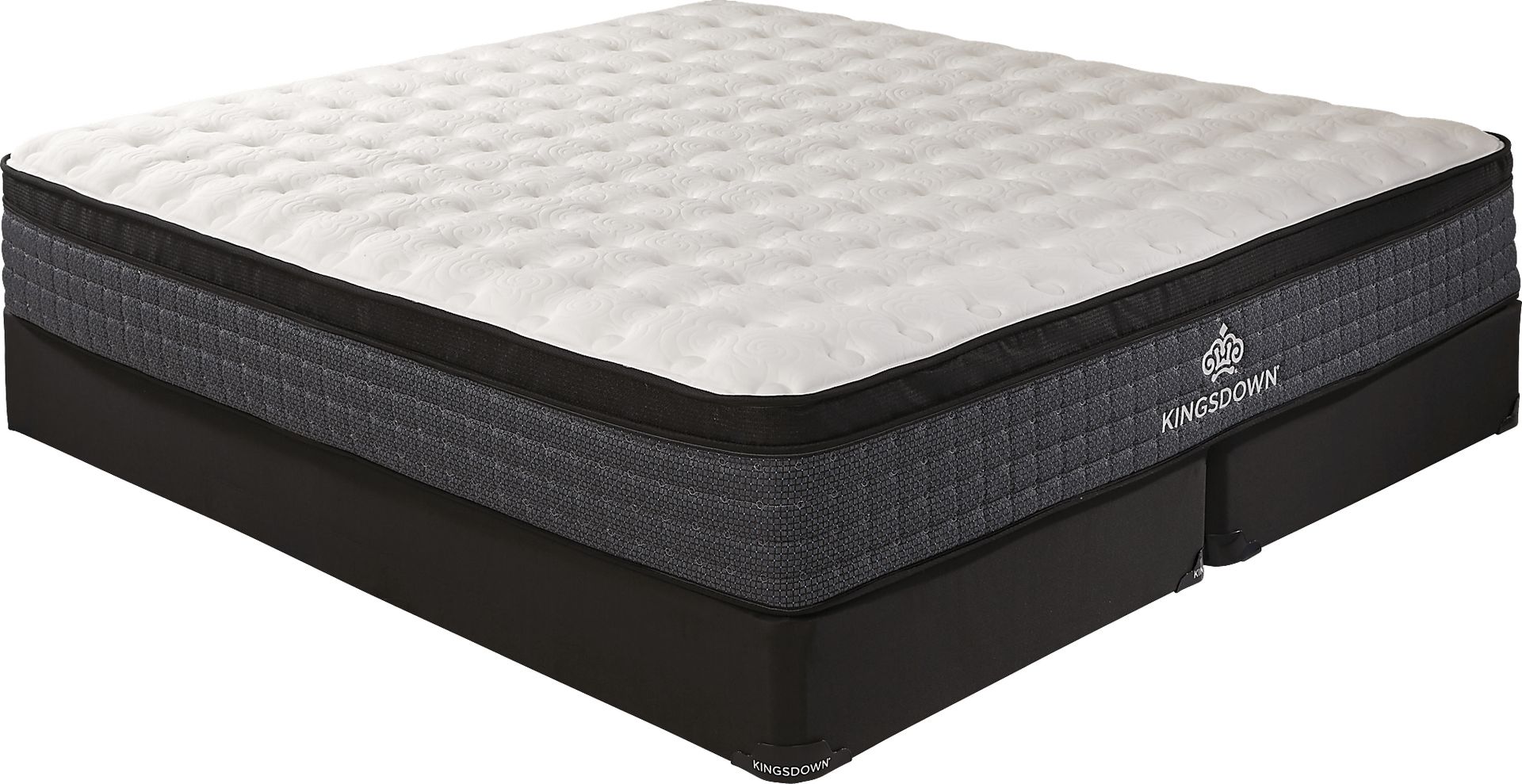 Kingsdown Brayfield Low Profile King Mattress Set - Image 1