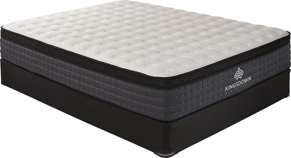 Kingsdown Brayfield Low Profile Queen Mattress Set Rooms To Go