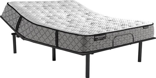 Kingsdown Chardonnay King Mattress with Head Up Only Base - Thumbnail - Image 1