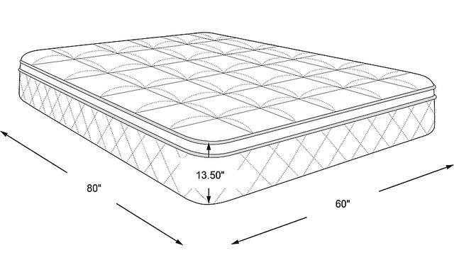 Dimension Image. Please refer to the Dimension Tab on this page for dimension details.