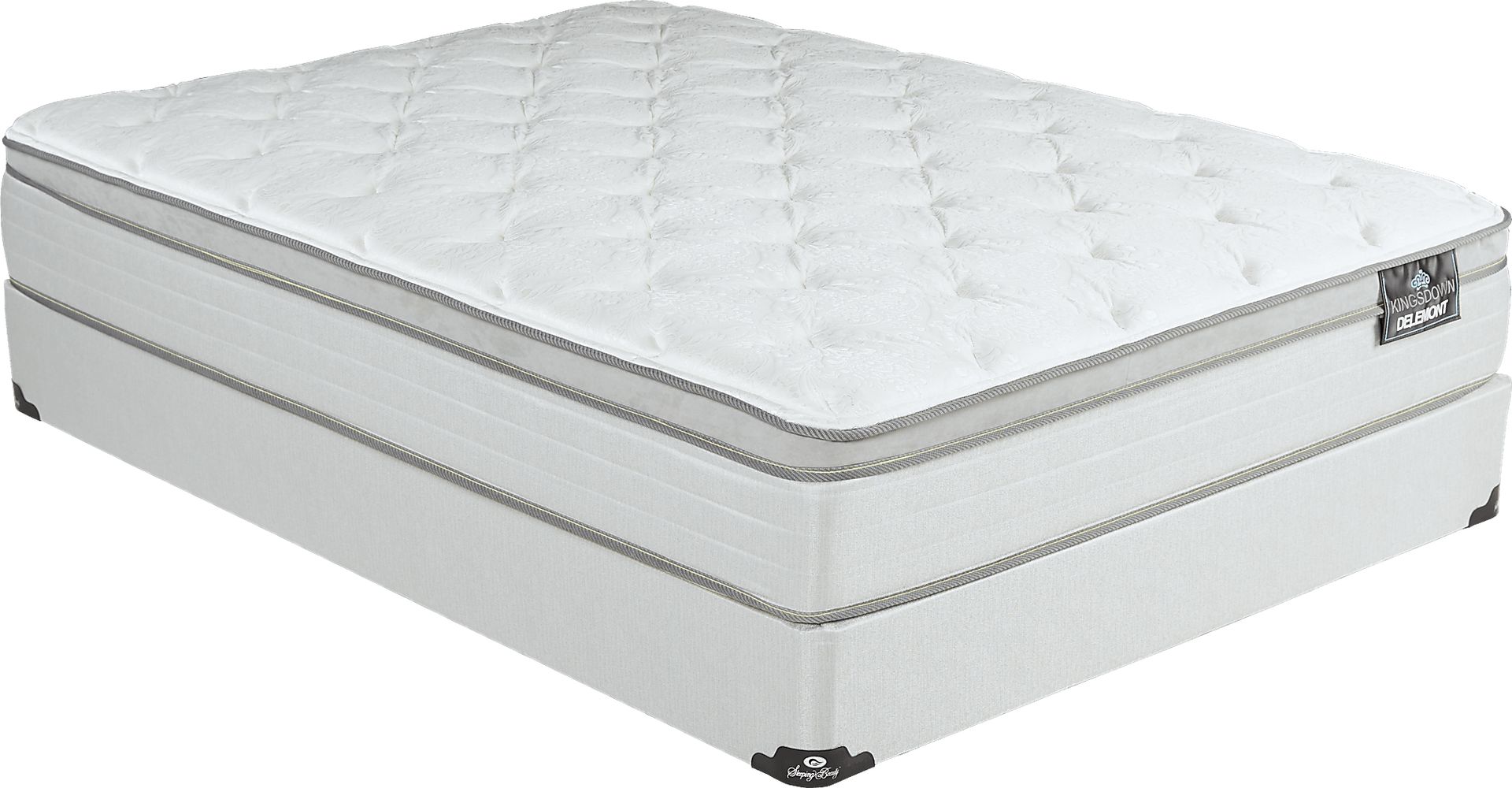Kingsdown Delemont Low Profile King Mattress Set - Image 1