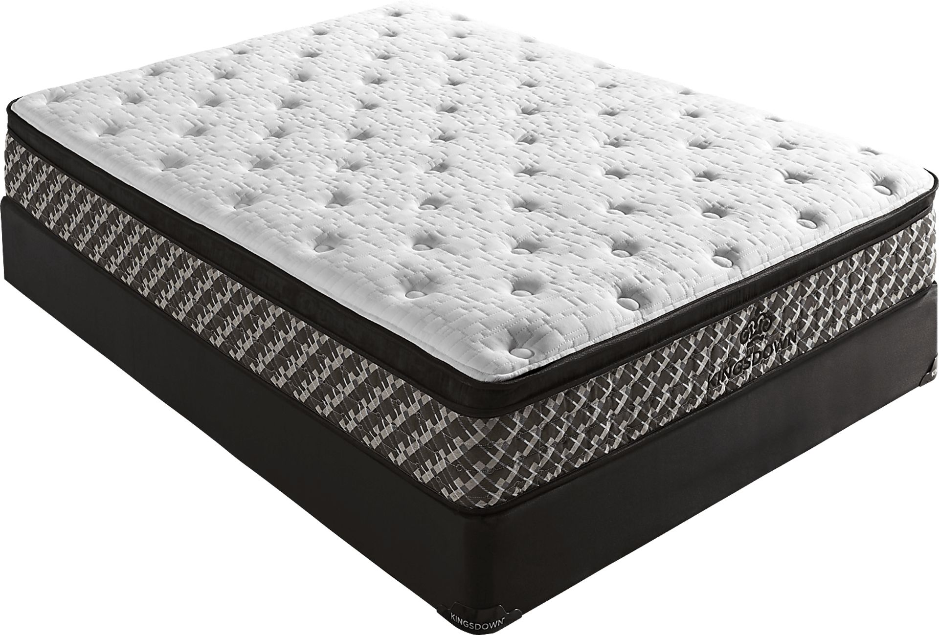 Kingsdown Ellisdale Low Profile Queen Mattress Set - Image 1