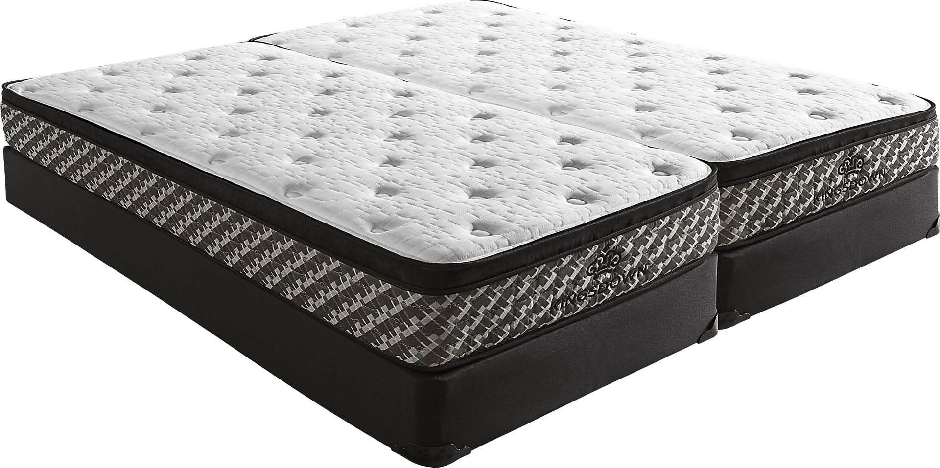 Kingsdown Ellisdale Low Profile Split King Mattress Set - Image 1