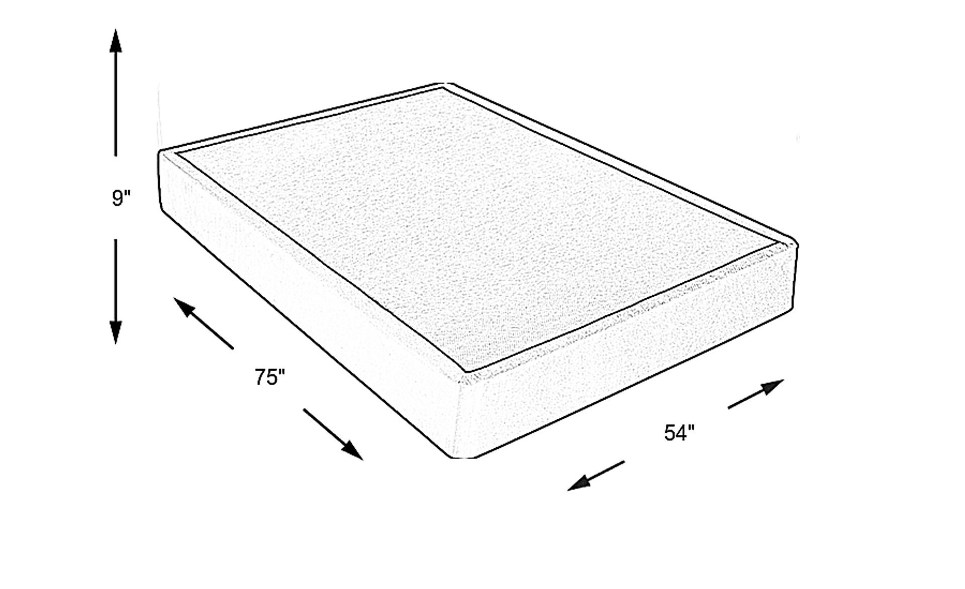 Dimension Image. Please refer to the Dimension Tab on this page for dimension details.