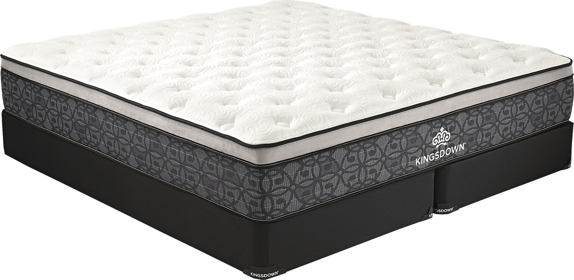 Kingsdown Heather Rose Low Profile Full Mattress Set - Image 1