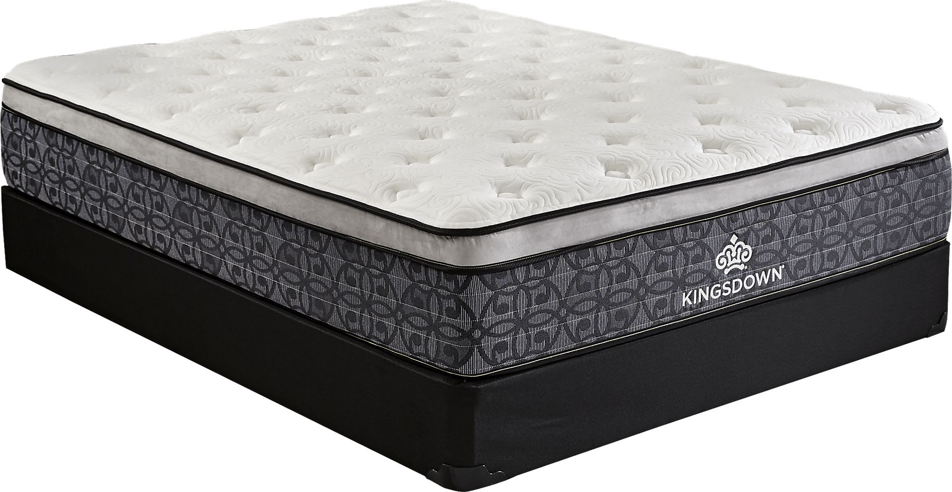 Kingsdown Heather Rose Low Profile King Mattress Set Rooms to Go