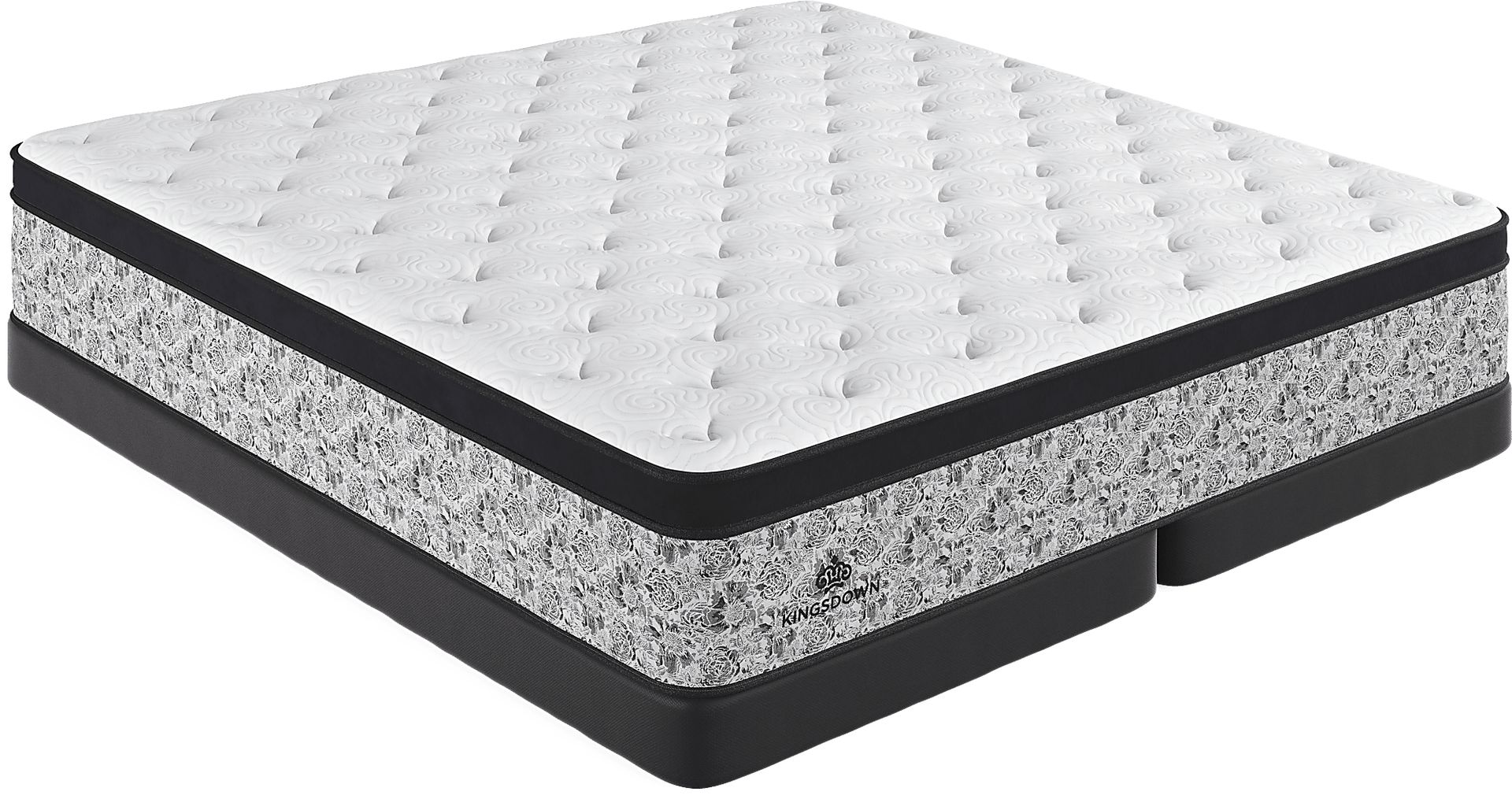 Kingsdown Hillstar Low Profile King Mattress Set