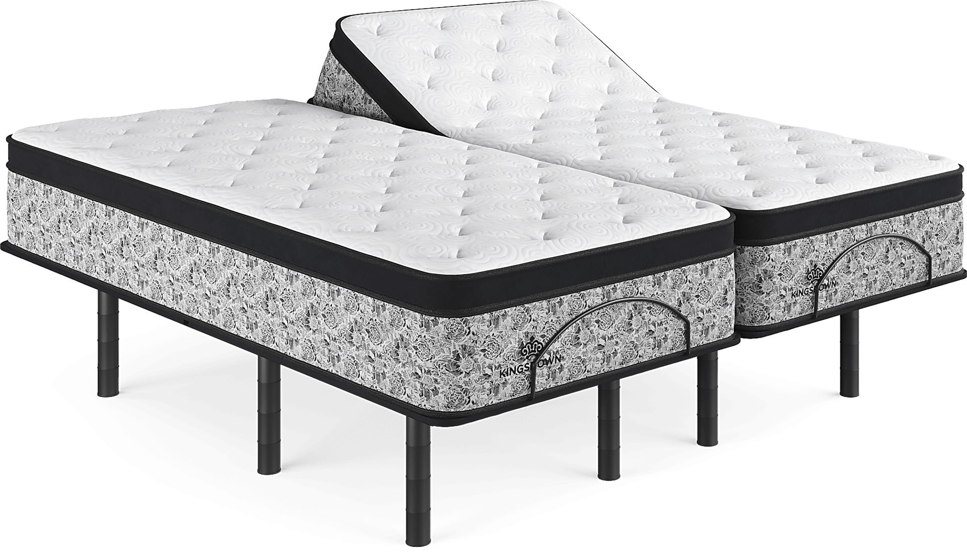 Kingsdown Hillstar Split King Mattress With RTG-Sleep 2900 - Image 1
