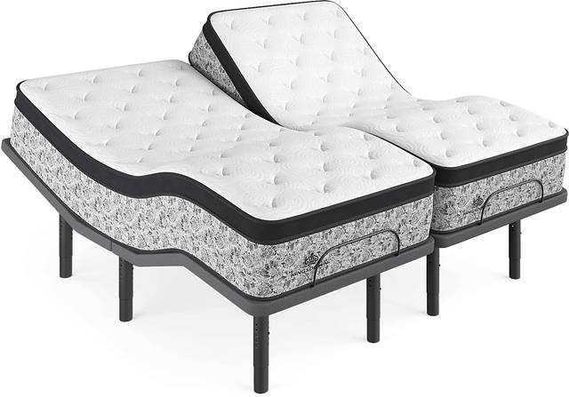 Kingsdown Hillstar Split King Mattress With RTG-Sleep 3100 - Thumbnail - Image 1