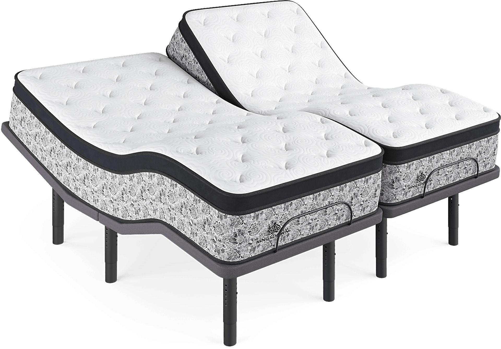 Kingsdown Hillstar Split King Mattress With RTG-Sleep 3100 - Image 1