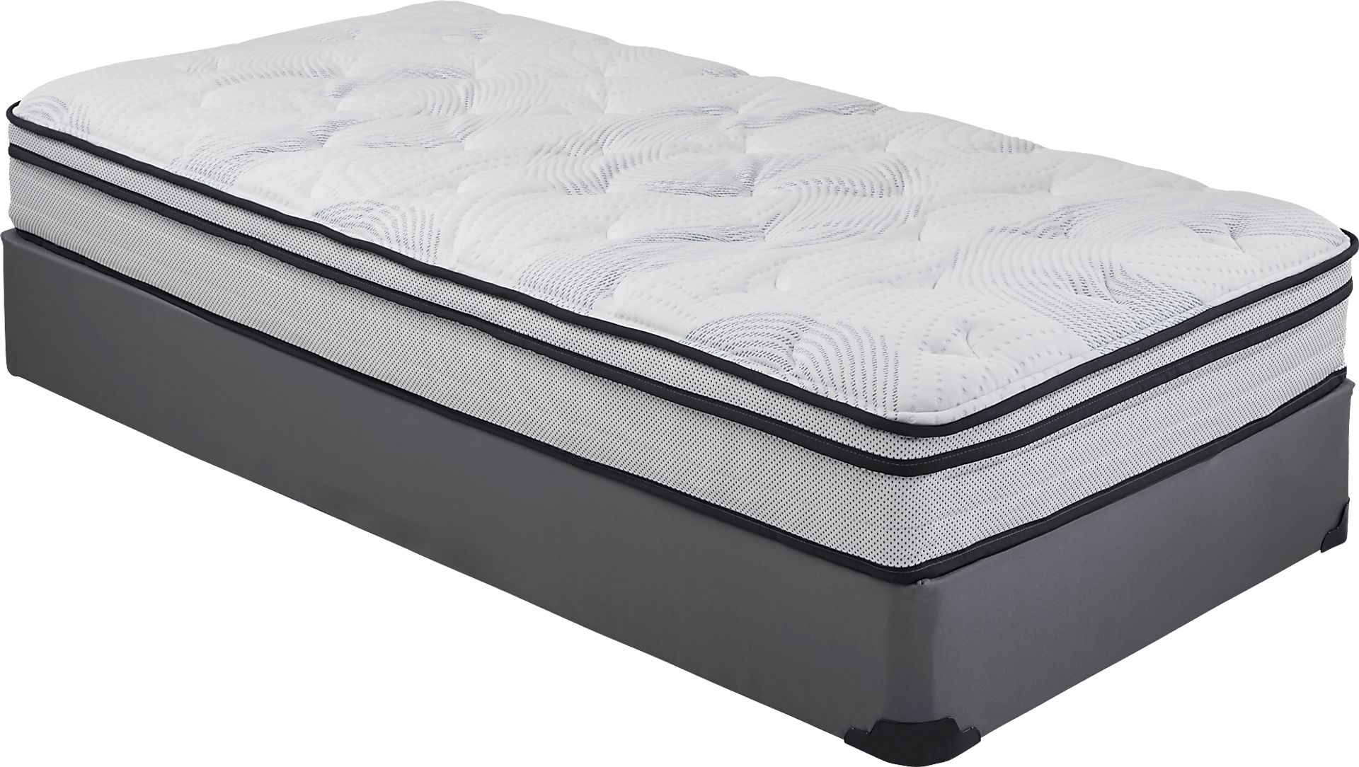 Kingsdown Huntsworth Low Profile Twin Mattress Set - Image 1