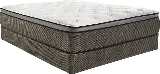 Kingsdown Kara Low Profile Queen Mattress Set - Thumbnail - Image 1
