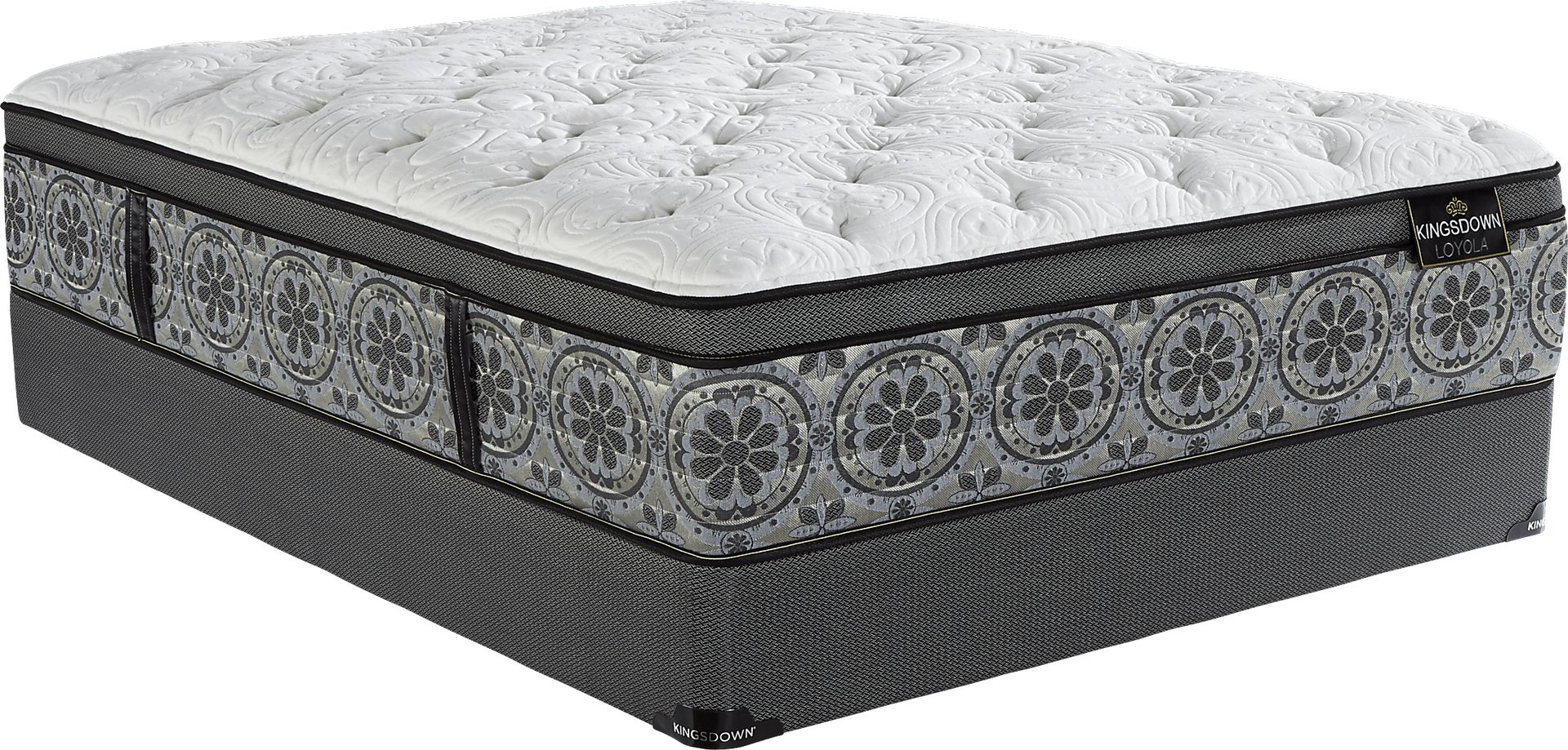 Kingsdown Loyola Low Profile King Mattress Set - Image 1
